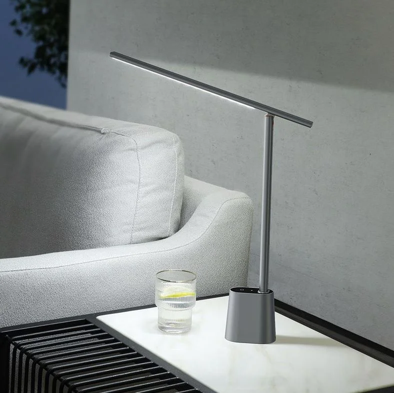 BASEUS Smart Eye Series Rechargeable Folding Reading Desk Lamp Smart Light – Dark Grey DGZG-0G