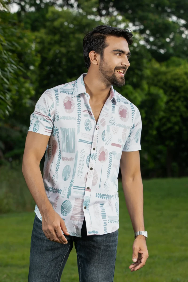 Regular Fit Half Shirt