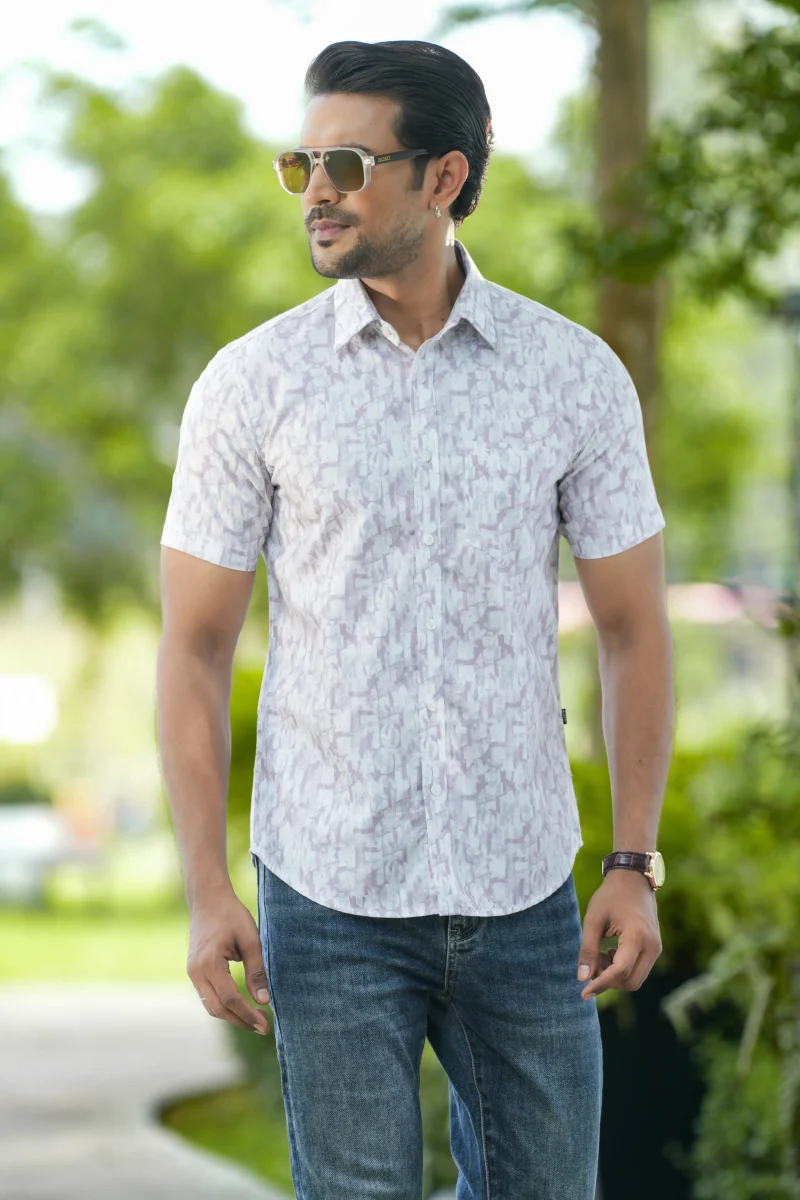 Formal Fit Half Shirt