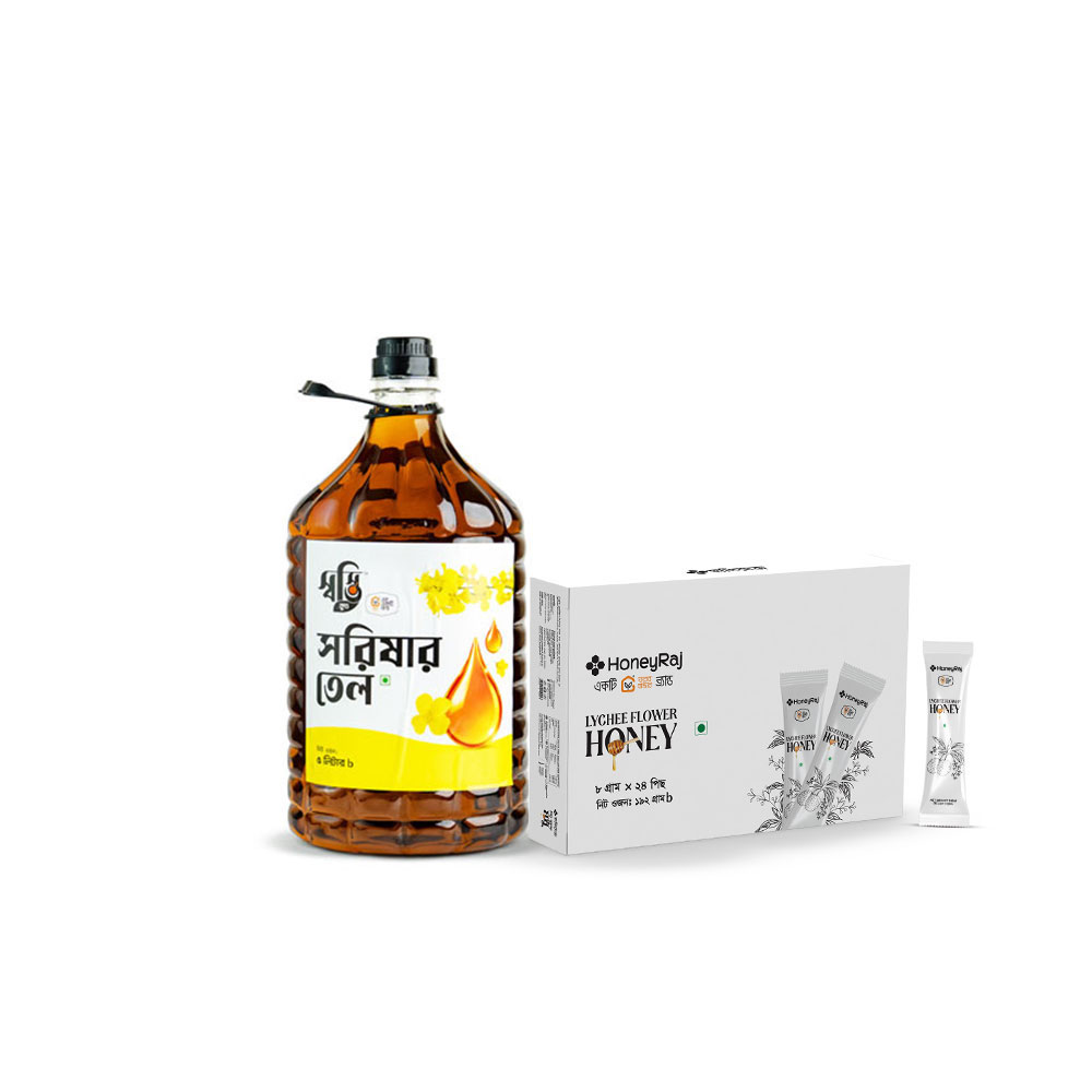 Mustard Oil & Lychee Honey Sachet Combo